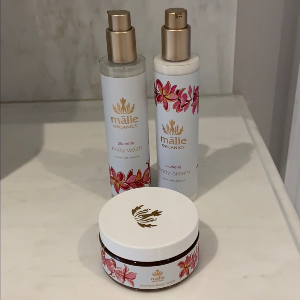 Malie organics plumeria set